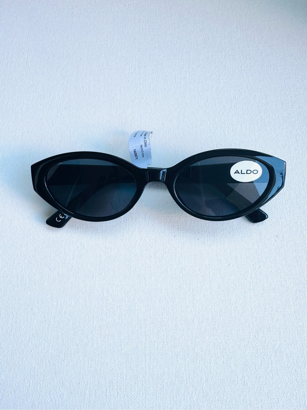 ALDO Black Cat Eye Sunglasses – UV400 | Sleek Minimal Retro Style